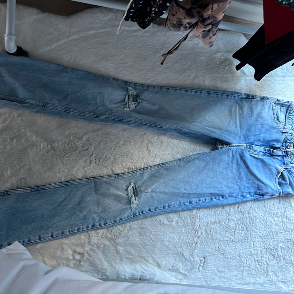 Zara slim flare jeans